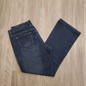 Lee Relaxed Fit Bootcut Denim Jeans Women's size 14 Medium Average